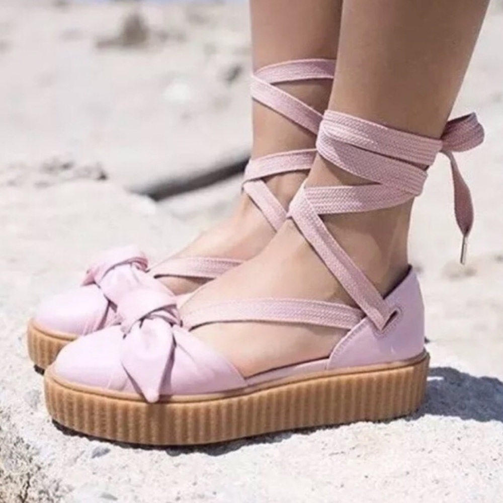 NEW Puma Fenty Rihanna Bow Creeper Sandals